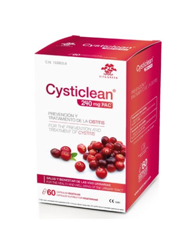 CYSTICLEAN 240 MG PAC 60 CAPSULAS