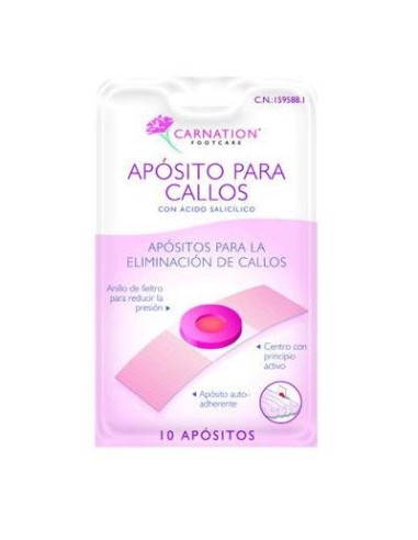 CARNATION APOSITO CALLOS AC. SALIC 10 U