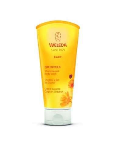WELEDA CHAMPU- GEL DUCHA CALENDULA 200M