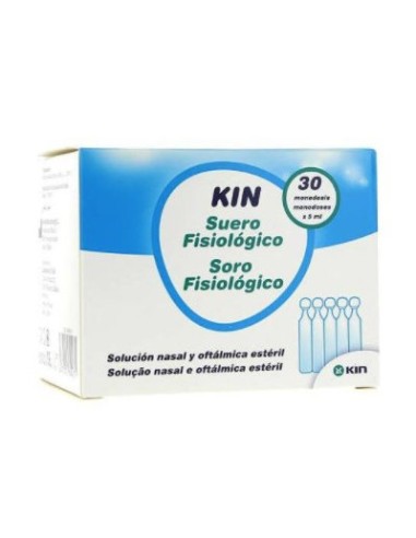 KIN SUERO FISIOLOGICO 30 MONODOSIS 5 ML