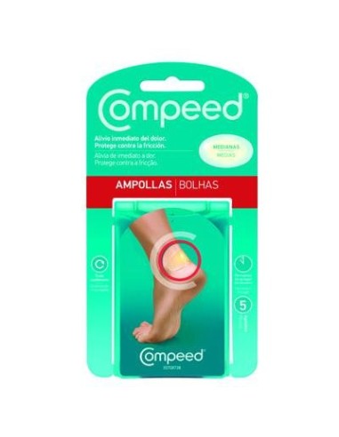COMPEED AMPOLLAS MEDIANAS 5 UNIDADES