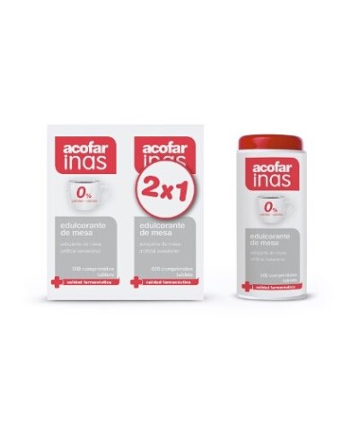NESIRA EDULCORANTE 2 X 500 COMPRIMIDOS