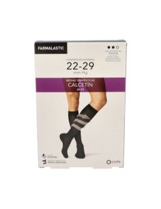 CALCETIN FARMALASTIC NORMAL NEGRO T/GDE