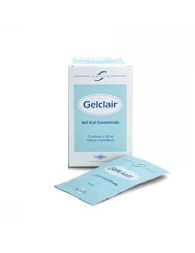 GELCLAIR GEL ORAL CONCENTRADO 12 SOBRES