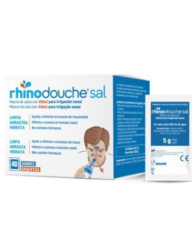 RHINODOUCHE SAL 40SOBRES 5G LIMP NASAL