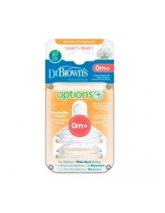 DR BROWN´S TETINA BOCA ANCHA N1 0 MES 2U