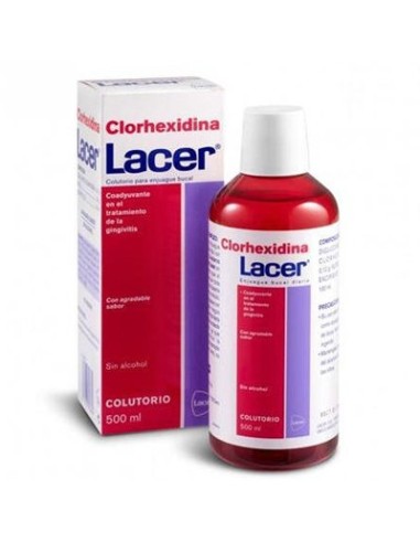 LACER COLUTORIO CLORHEXIDINA 0,12% 500ML