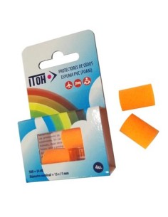 TAPONES OIDO ITOH GOMA ESPUMA 4 UNIDADES