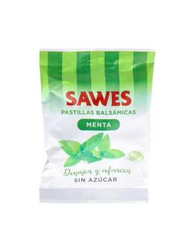 SAWES CARAMELOS MENTA S/AZUCAR BOLSA