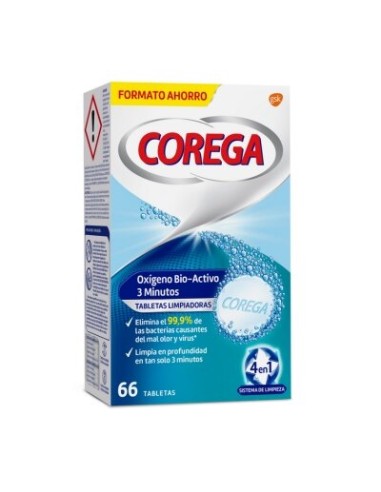 COREGA 3 MINUTOS OXIGENO ACTIVO 60 UND