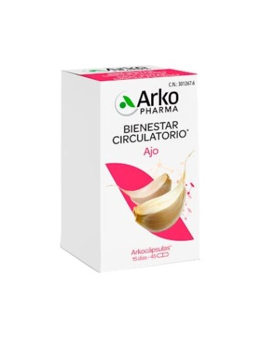 ARKOCAPSULAS AJO 45 CAPSULAS