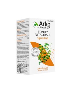 ARKOCAPSULAS SPIRULINA BIO 48 CAPSULAS