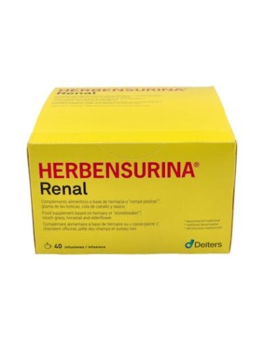HERBENSURINA RENAL 40 FILTROS