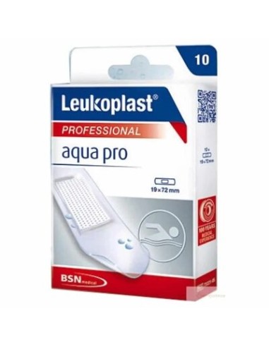 LEUKOPLAST AQUAPRO 19MM X 72MM 10 UNDS