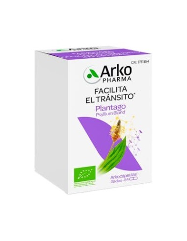 ARKOCAPSULAS PLANTAGO (MUCIVITAL)84 CAPS