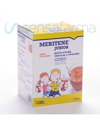 MERITENE JUNIOR CHOCOLATE 15 SOBRES