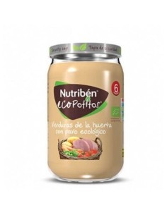 NUTRIBEN ECOPOTITOS VERDUR PAVO 235G