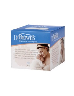 DR BROWNS DISCOS ABSORB LACTANCIA 60 UDS