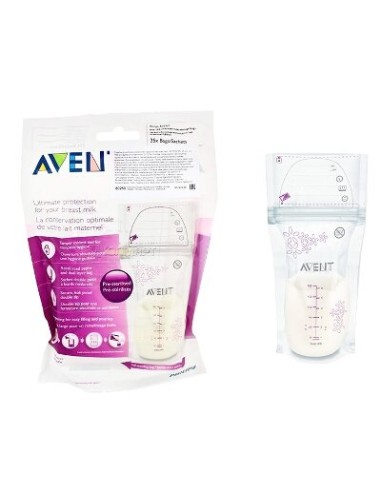 BOLSAS AVENT CONG LECH MAT 25U