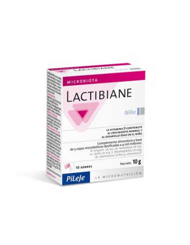 LACTIBIANE ENFANT 10 SOBRES 2,5 G PILEJE