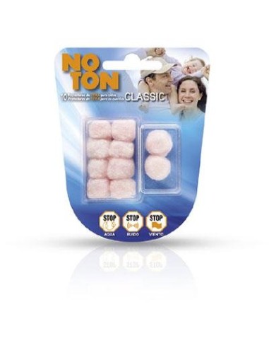 TAPONES OIDOS CERA ALGODON NOTON 2+8 UDS