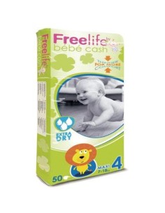 PAÑAL BEBE CASH 4 MAXI 7-18KG 48UD
