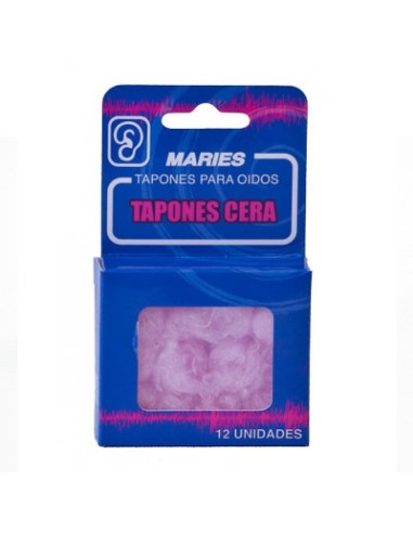 TAPONES OIDO MARIES CERA 12 UND