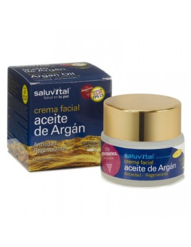 SALUVITAL CREMA FACIAL ACEITE ARGAN 50ML