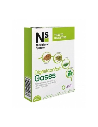 NS DIGESTCONFORT GASES 60 COMPRIMIDOS