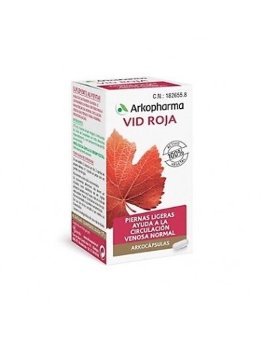 ARKOCAPSULAS VID ROJA 84 CAPS ARKO