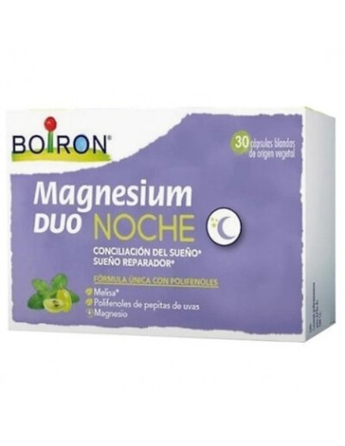 MAGNESIUM DUO NOCHE 30 CAPS BOIRON