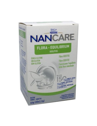 NANCARE FLORA EQUILIBRIUM 20 SOBRE 2,2G