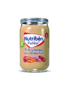 NUTRIBEN POLLO TERNERA VERDURITAS 235G