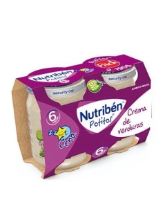 NUTRIBEN CENA CREMA DE VERDURAS 2X190G