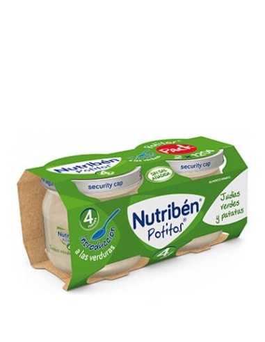 NUTRIBEN JUDIAS VERDES Y PATATAS 2X120G