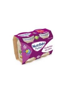 NUTRIBEN CENA VERDURITAS CON PAVO 2X190G