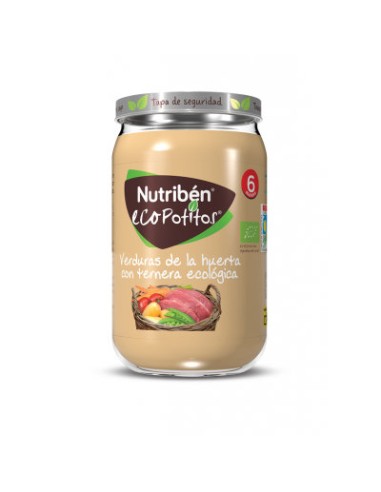 NUTRIBEN ECOPOT VERDUR TERNERA ECO 235G