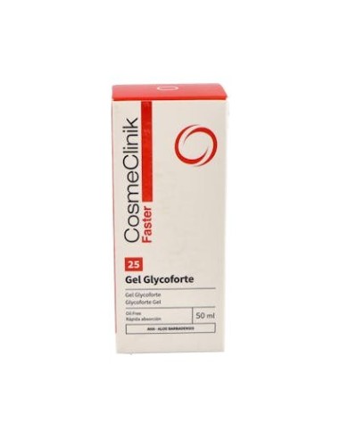 FASTER 25 GEL GLYCOFORTE 50 ML.