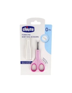 TIJERA CHICCO SEGURIDAD ROSA