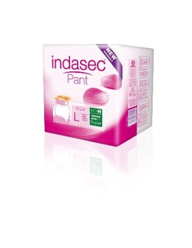 INDASEC PANT SUPER T-GRANDE 10 UNIDADES