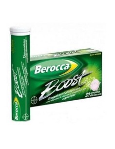 BEROCCA BOOST 30 COMP EFERVESCENTE