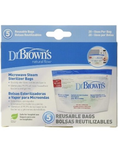 DR BROWN´S BOLSA ESTERILIZACION MICRO 5U