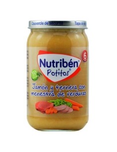 NUTRIBEN POTITO JAMON TERNER VERD 235 GR