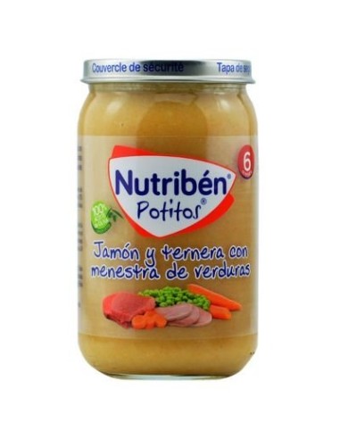 NUTRIBEN POTITO JAMON TERNER VERD 235 GR