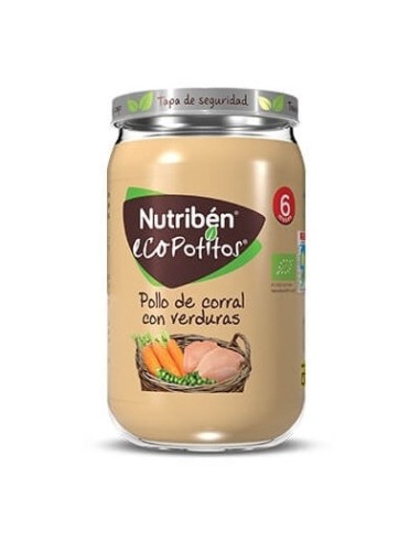 NUTRIBEN ECOPOT POLLO CORRAL ARROZ 235G