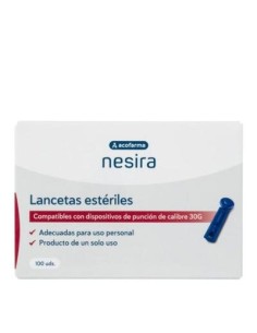ACOFAR NESIRA LANCETAS ESTERILES 100 UN