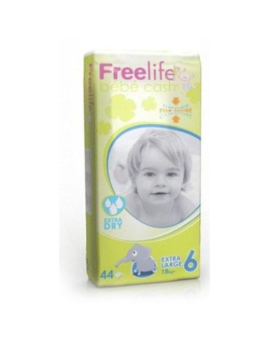 PAÑAL BEBE CASH 6 EXTRA GRAND +18KG 35UD
