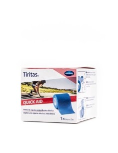 TIRITAS QUICK AID AZUL 6 COM X 2 M 1 UD