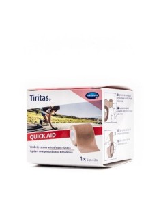 TIRITAS QUICK AID PIEL 6 COM X 2 M 1UD.