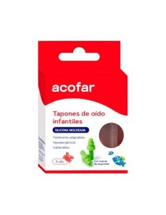 ACOFAR TAPONES OIDO SILIN MOLD INFANT 6U
